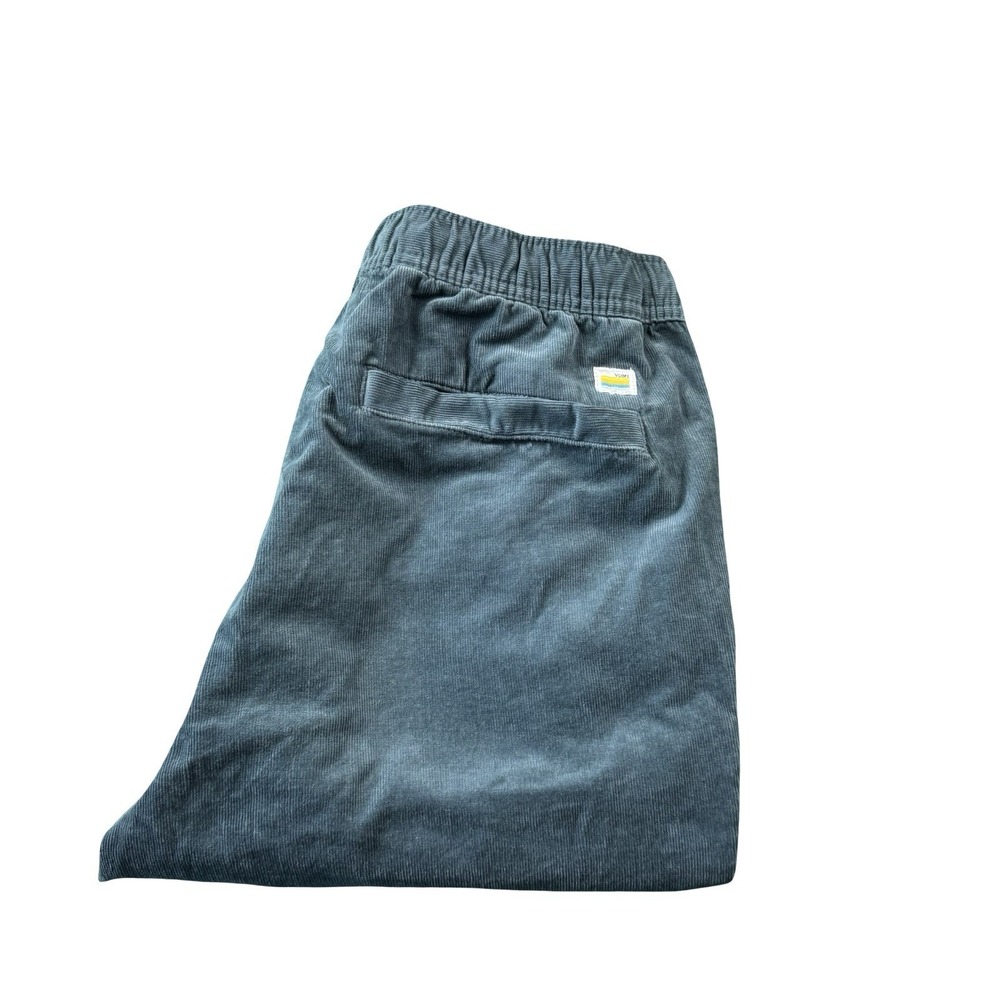 Vuori Optimist Corduroy Pants Mens M Blue Stretch Drawstring Casual V440 - Picture 3 of 5